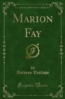 Marion Fay - eBook