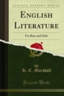 English Literature : For Boys and Girls - eBook