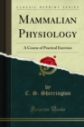 Mammalian Physiology : A Course of Practical Exercises - eBook