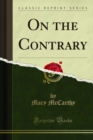 On the Contrary - eBook