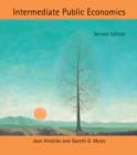 Intermediate Public Economics - Book