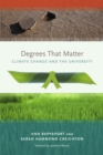 Degrees That Matter : Climate Change and the University - eBook