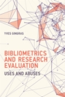 Bibliometrics and Research Evaluation - eBook