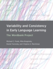 Variability and Consistency in Early Language Learning - eBook