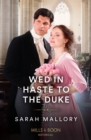 Wed In Haste To The Duke - Book
