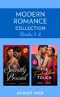 Modern Romance August 2024 Books 5-8 : Bride Under Contract (Wed into a Billionaire's World) / Forbidden Royal Vows / Marrying the Enemy / Stolen Princess's Secret - Book