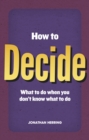 How to Decide - eBook