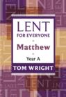 Lent for Everyone : Matthew Year A - Book