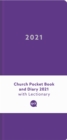 Church Pocket Book and Diary 2021 Purple - Book