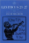 Leviticus 23-27 - Book