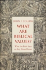 What Are Biblical Values? : What the Bible Says on Key Ethical Issues - Book
