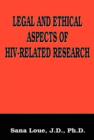 Legal and Ethical Aspects of HIV-Related Research - eBook