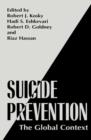 Suicide Prevention : The Global Context - eBook