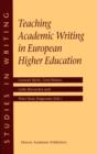 Teaching Academic Writing in European Higher Education - eBook