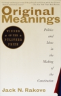 Original Meanings - eBook