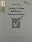 Transitions in Work and Learning : Implications for Assessment - eBook