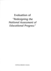 Evaluation of "Redesigning the National Assessment of Educational Progress" - eBook