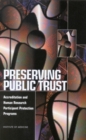Preserving Public Trust : Accreditation and Human Research Participant Protection Programs - eBook