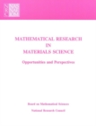 Mathematical Research in Materials Science : Opportunities and Perspectives - eBook