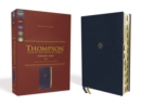 NKJV, Thompson Chain-Reference Bible, Handy Size, Leathersoft, Navy, Red Letter, Thumb Indexed, Comfort Print - Book