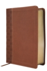 NIrV, Giant Print Compact Bible, Leathersoft, Brown, Comfort Print - Book