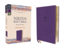 NRSVue, Holy Bible, Personal Size, Leathersoft, Purple, Comfort Print - Book