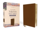 NRSVue, Holy Bible with Apocrypha, Leathersoft, Brown, Comfort Print - Book