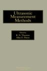 Ultrasonic Measurement Methods - eBook