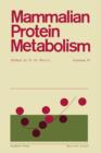 Mammalian Protein Metabolism - eBook