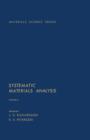 Systematic Materials Analysis - eBook