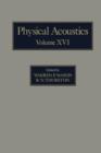 Physical Acoustics V16 : Principles and Methods - eBook