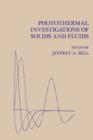 Photothermal Investigations of Solids and Fluids - eBook
