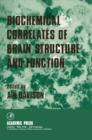 Biochemical Correlates of Brain Structure and Function - eBook