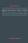 High Resolution NMR : Theory and Chemical Applications - eBook