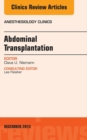 Transplantation, An Issue of Anesthesiology Clinics - eBook