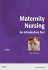 Maternity Nursing : An Introductory Text - eBook