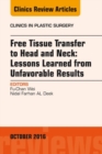Free Tissue Transfer to Head and Neck: Lessons Learned from Unfavorable Results, An Issue of Clinics in Plastic Surgery - eBook
