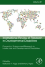 Prevention Science and Research in Intellectual and Developmental Disabilities - eBook
