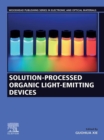 Solution-Processed Organic Light-Emitting  Devices - eBook