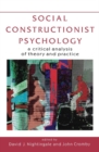 Social Constructionist Psychology - eBook