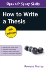 How to Write a Thesis - Book