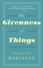 The Givenness Of Things - Book