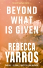 Beyond What is Given - Book