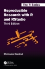 Reproducible Research with R and RStudio - Book