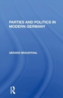 Parties And Politics In Modern Germany - Book