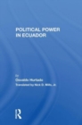 Political Power In Ecuador - Book