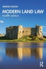 Modern Land Law - Book