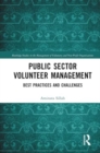 Public Sector Volunteer Management : Best Practices and Challenges - Book