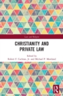 Christianity and Private Law - Book