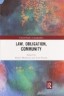 Law, Obligation, Community - Book